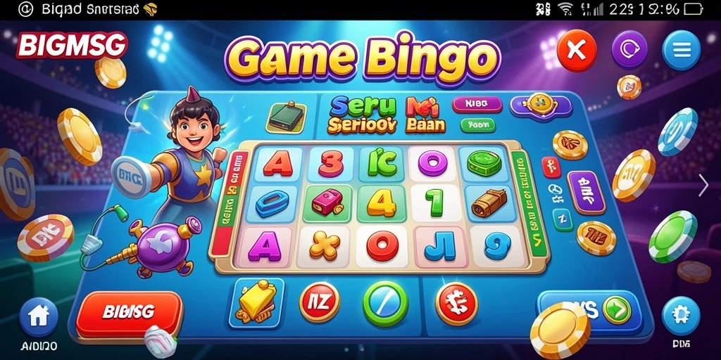 Tampilan gameplay Bingo yang seru dan interaktif.
