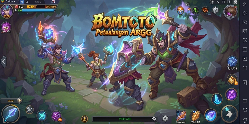 Gameplay seru di dunia ARPG BOMTOTO.