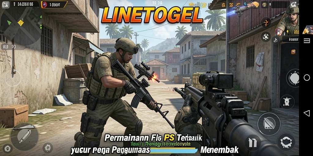 Gameplay mendebarkan dengan aksi menembak intens.