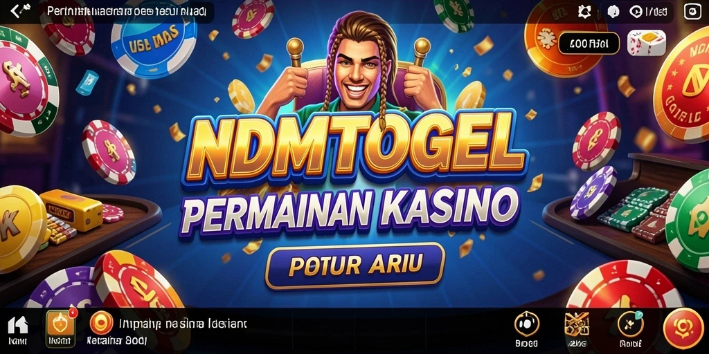 Tampilan menarik dari gameplay NDMTOGEL di dunia Kasino.