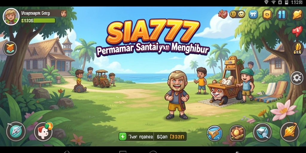 Screenshot menampilkan gameplay menarik yang sederhana dan menyenangkan dari SIA777.